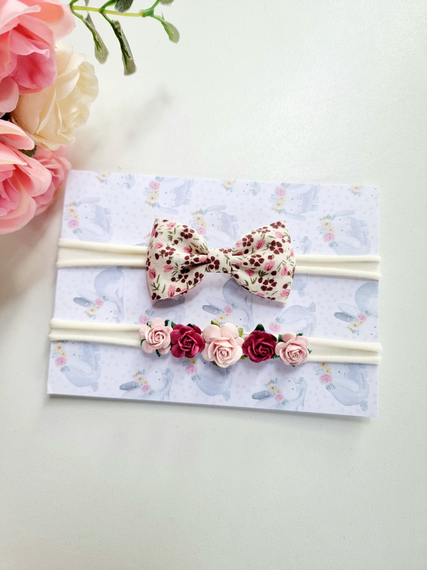Baby Elastic Headband Set