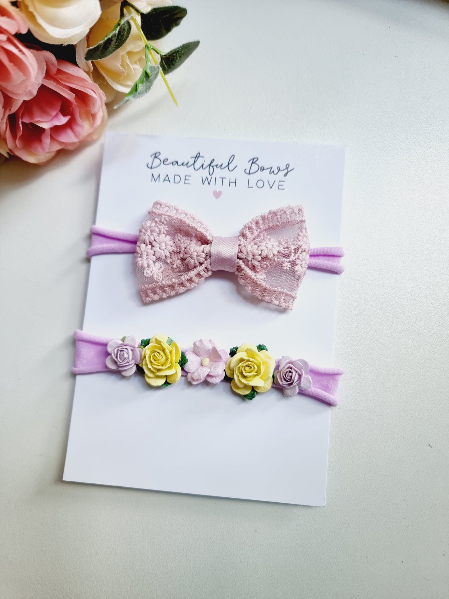 Baby Elastic Headband Set