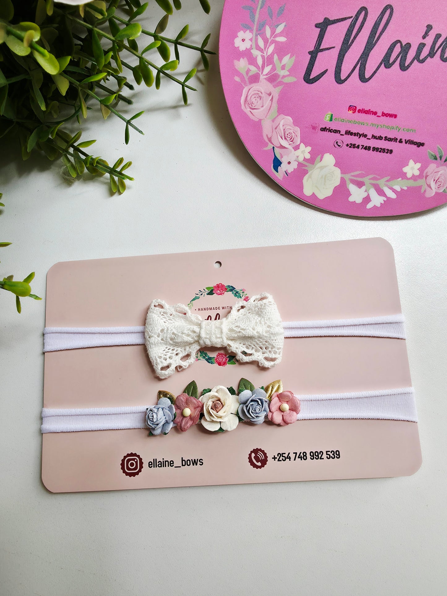 Baby Elastic Headband Set