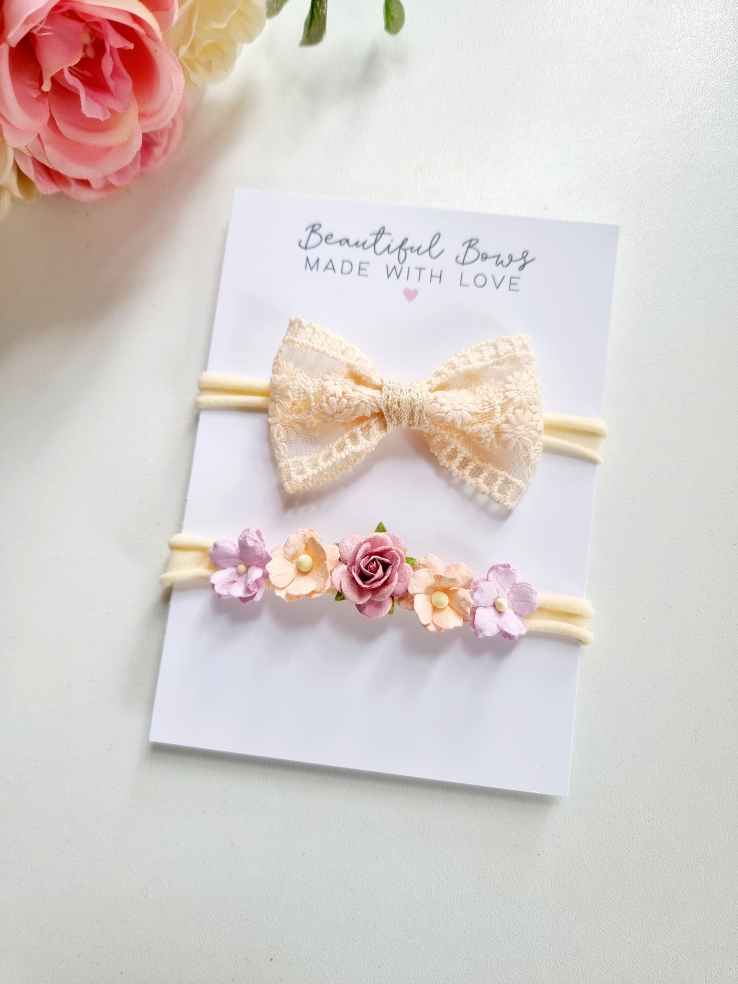 Baby Elastic Headband Set