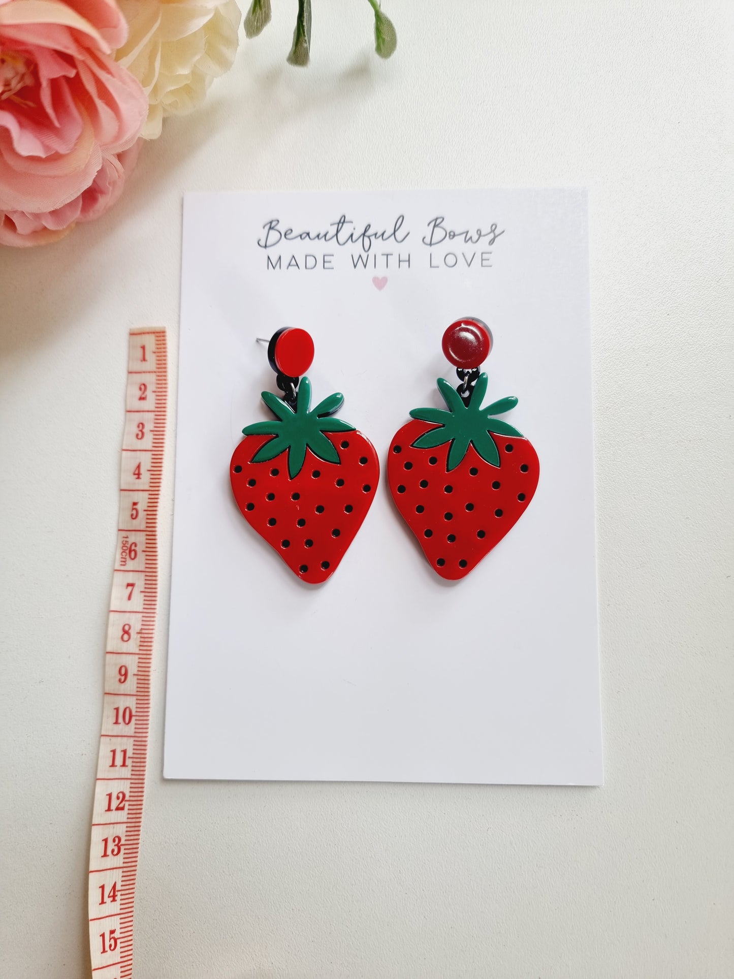 Acrylic Earrings (Teenagers & Adults)