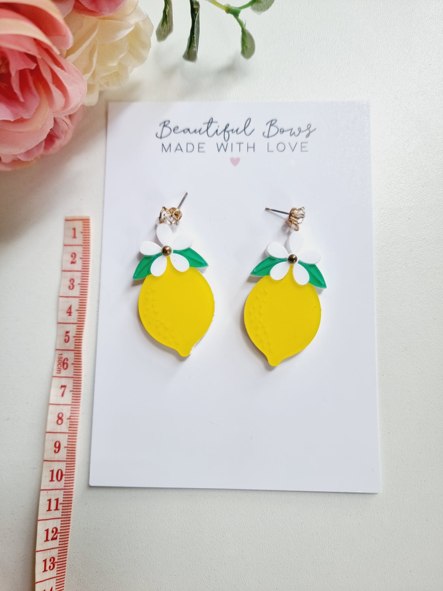 Acrylic Earrings (Teenagers & Adults)