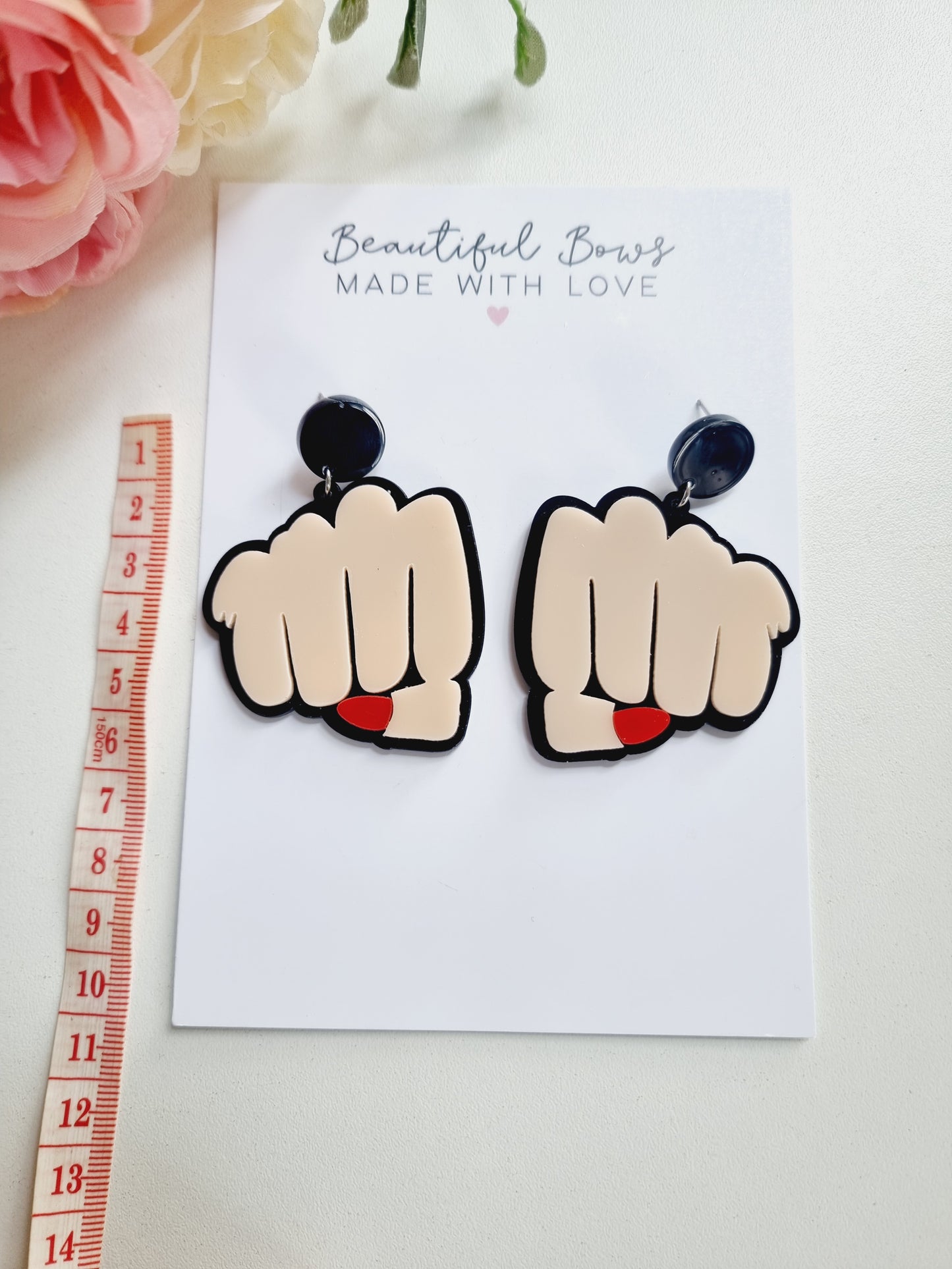 Acrylic Earrings (Teenagers & Adults)