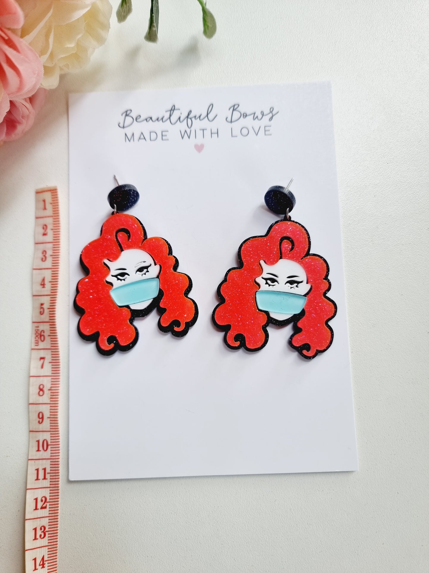 Acrylic Earrings (Teenagers & Adults)