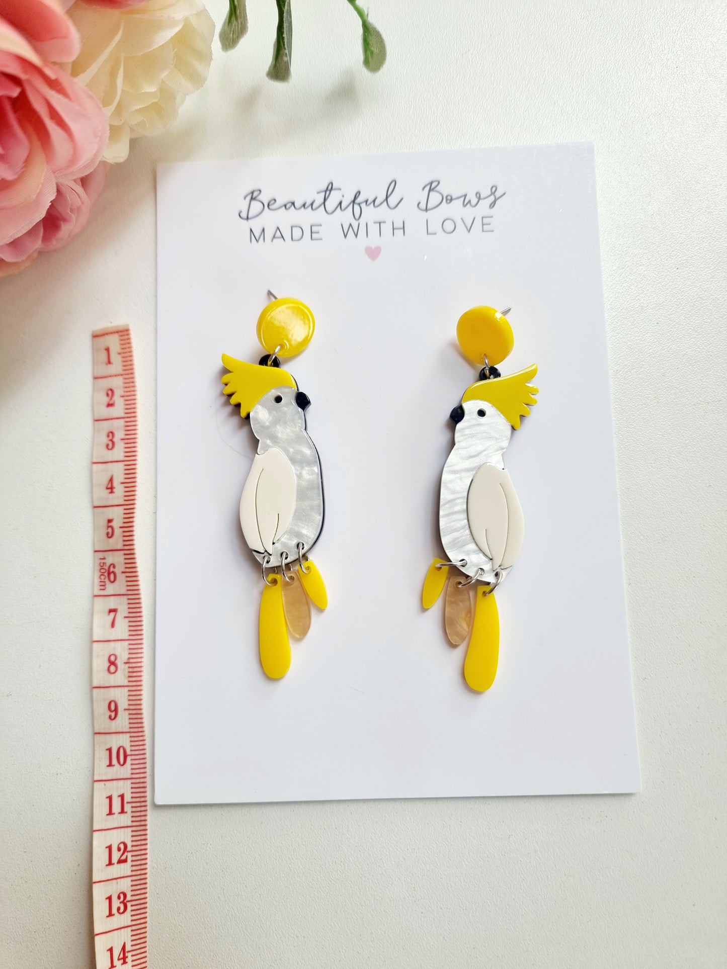 Acrylic Earrings (Teenagers & Adults)
