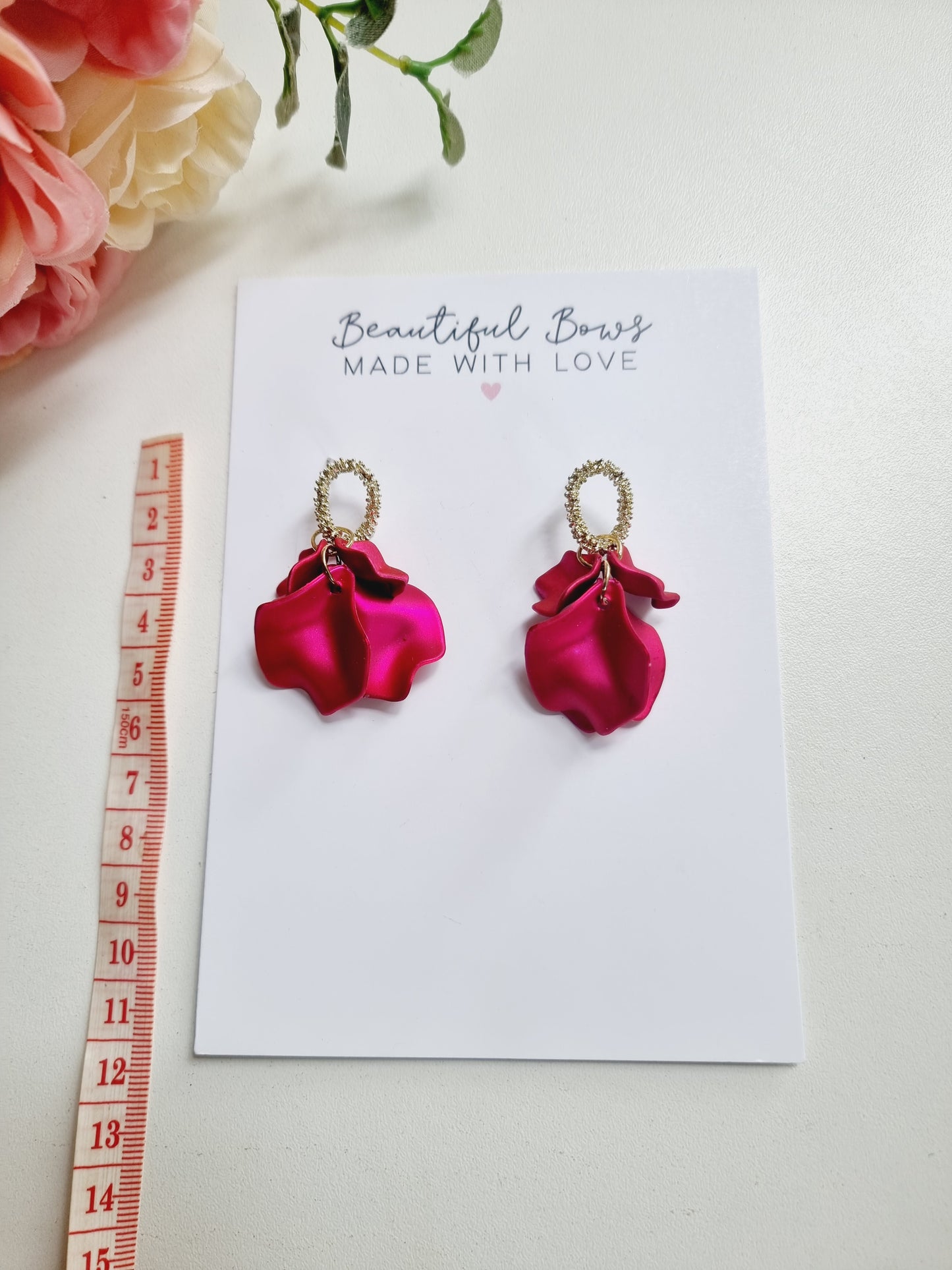 Acrylic Earrings (Teenagers & Adults)