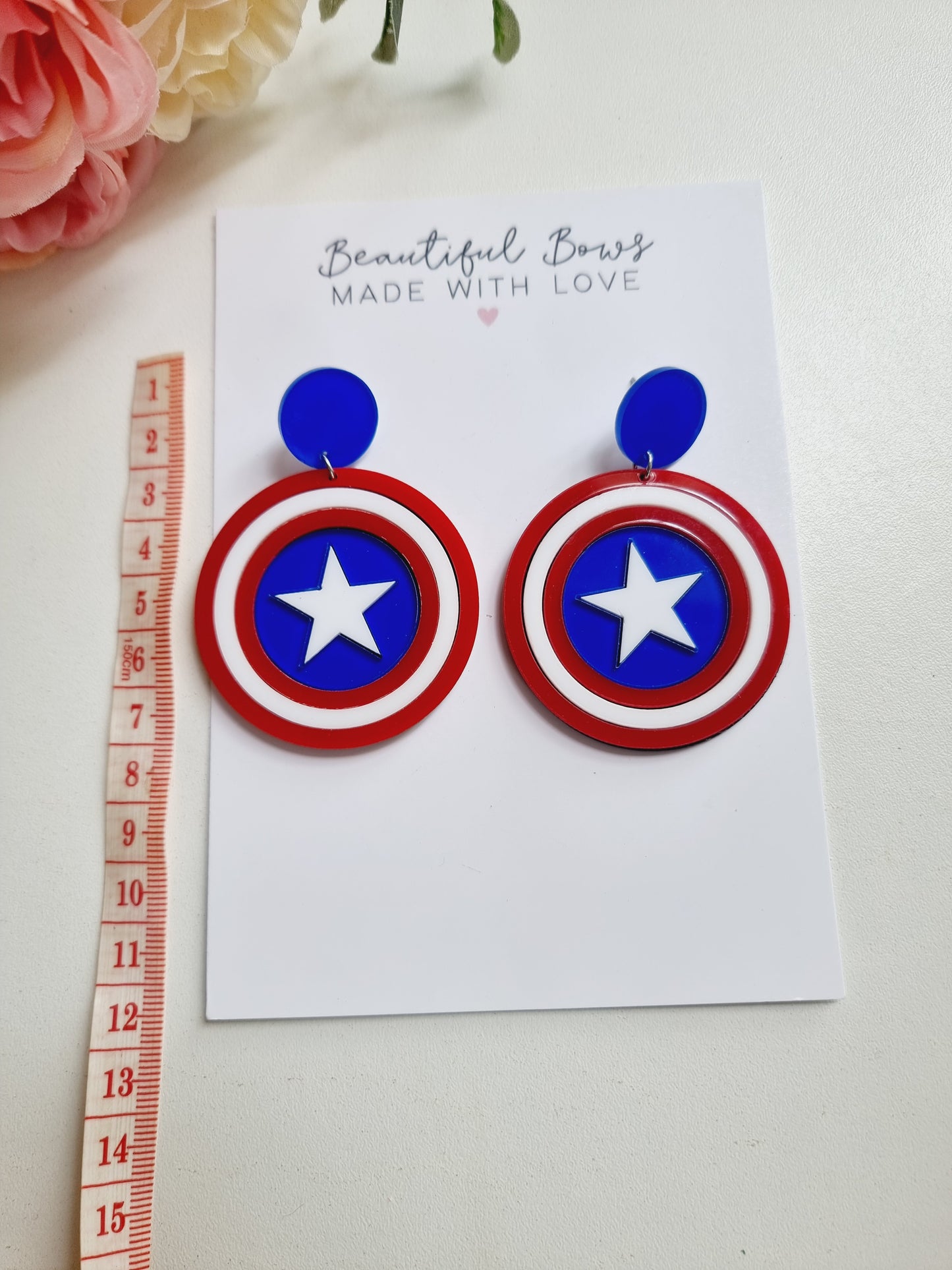 Acrylic Earrings (Teenagers & Adults)