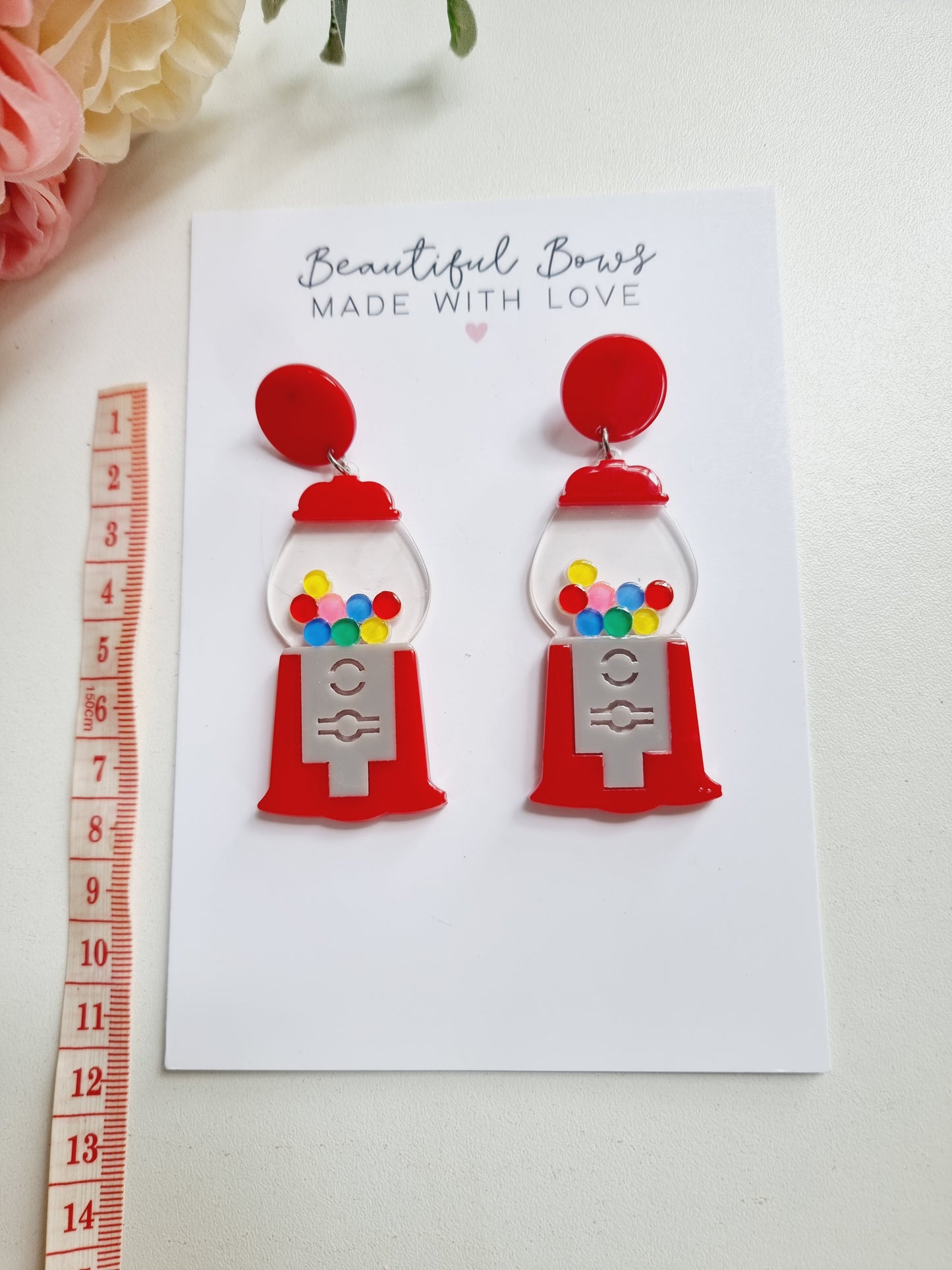 Acrylic Earrings (Teenagers & Adults)