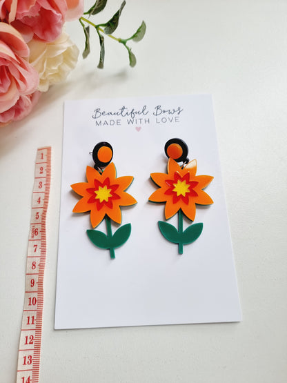 Acrylic Earrings (Teenagers & Adults)