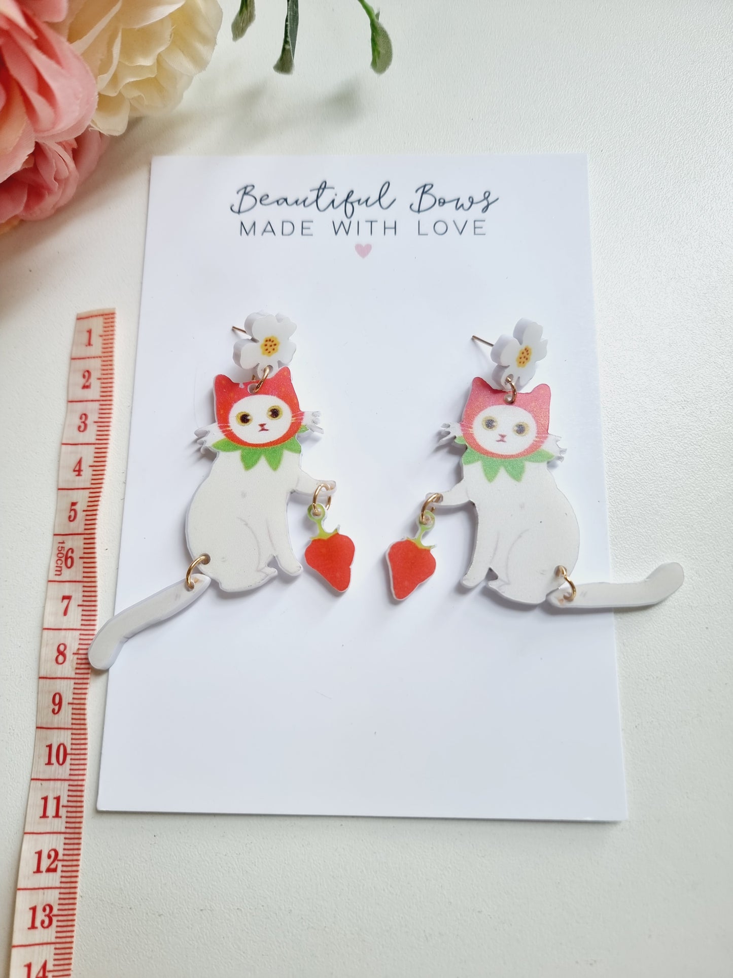 Acrylic Earrings (Teenagers & Adults)