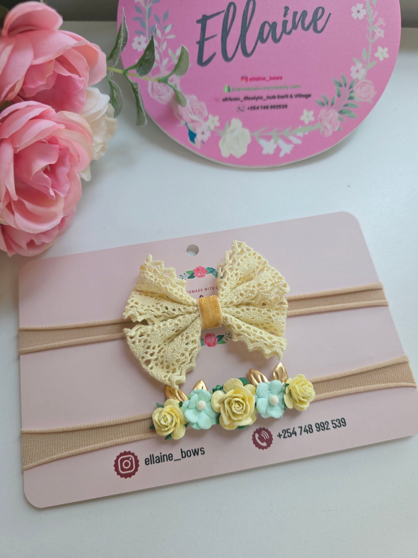 Baby Elastic Headband Set