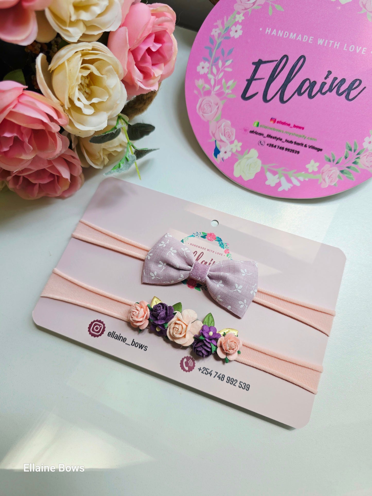 Baby Elastic Headband Set