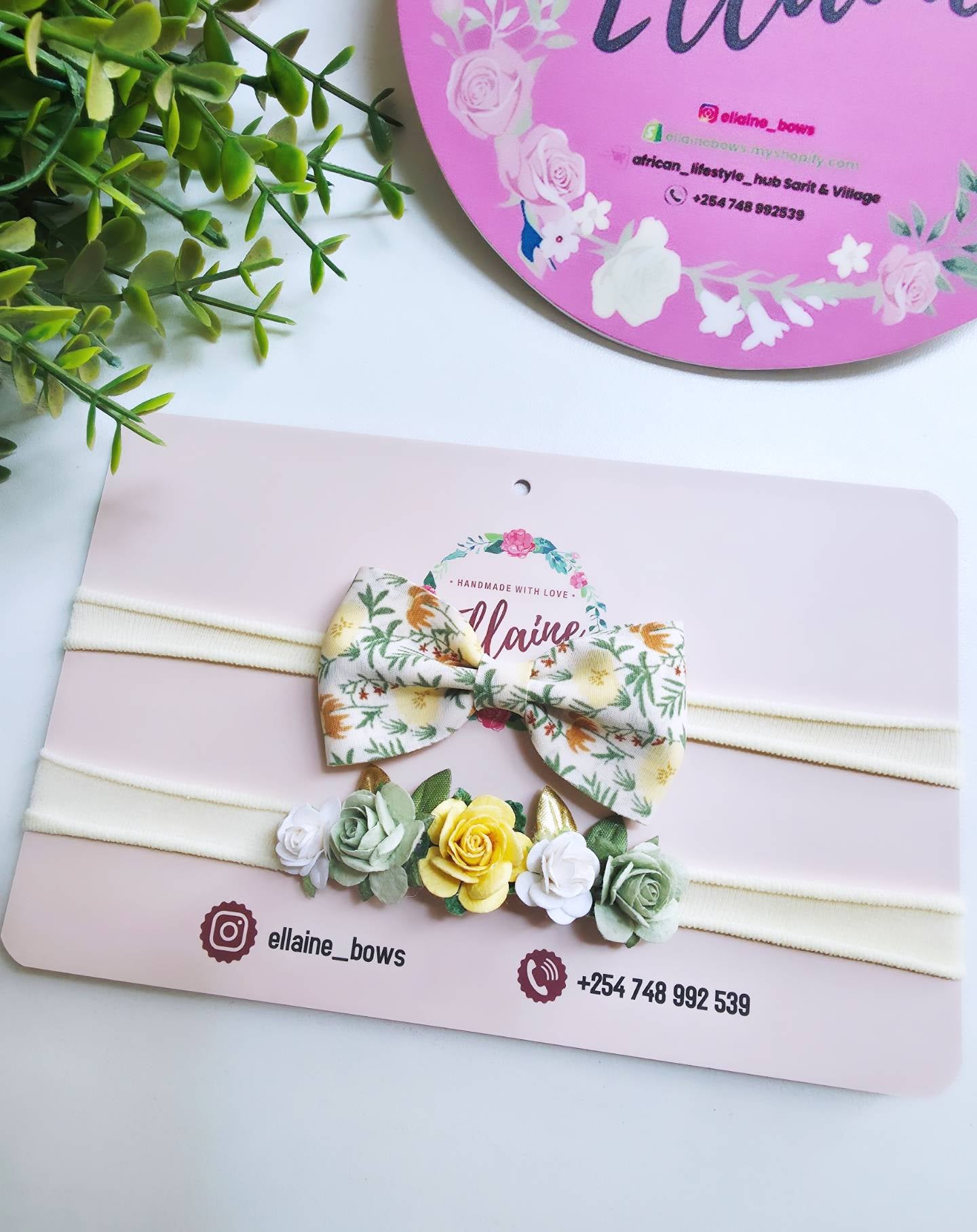 Baby Elastic Headband Set