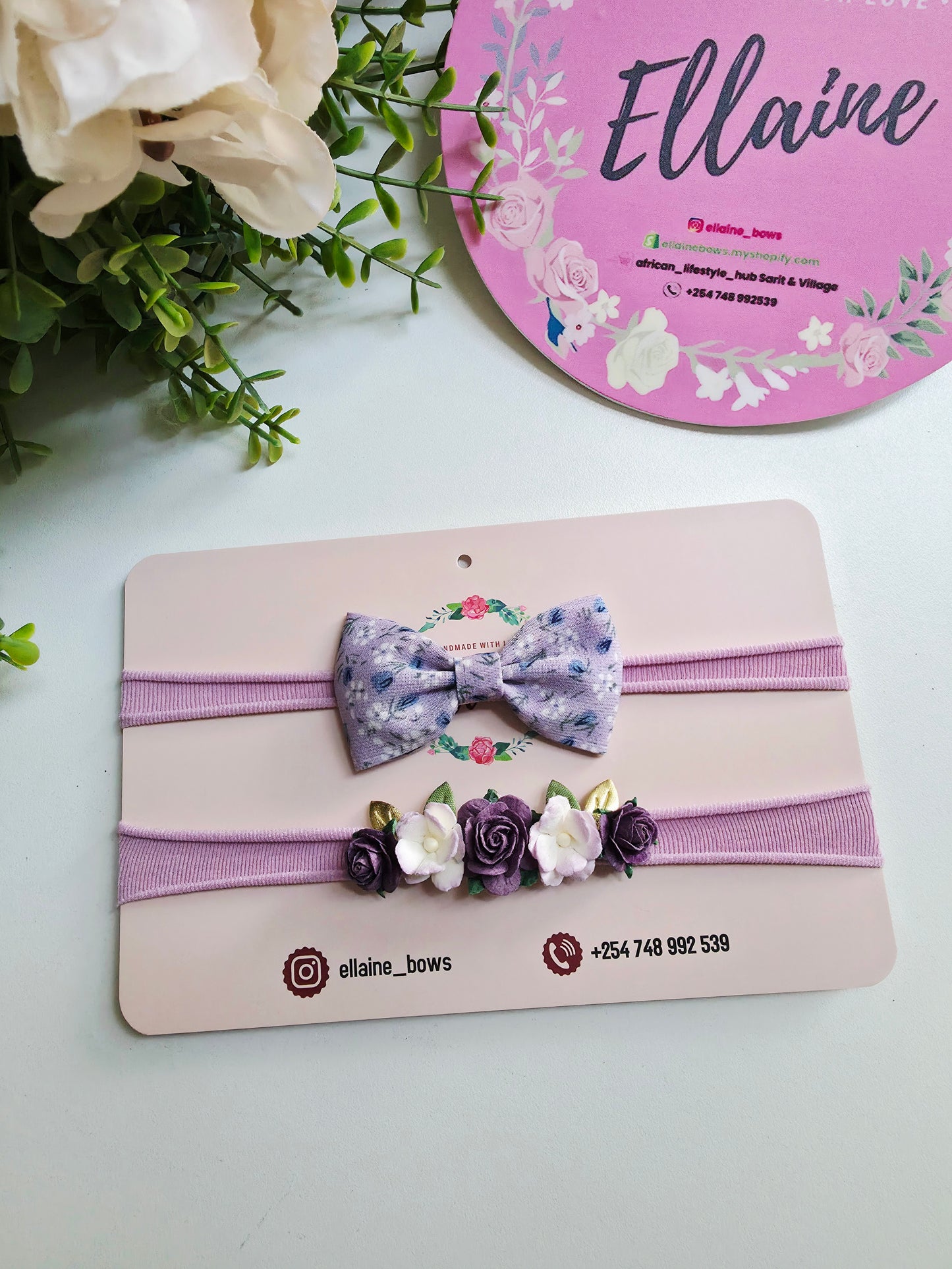 Baby Elastic Headband Set