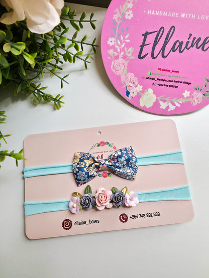 Baby Elastic Headband Set