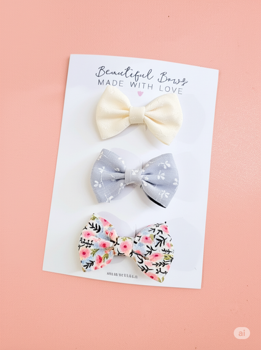 Baby Bow Clips