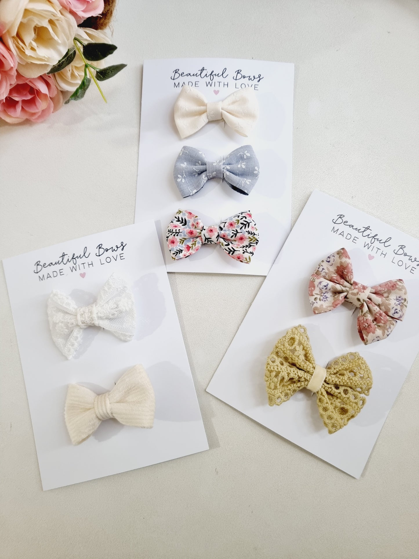 Baby Bow Clips