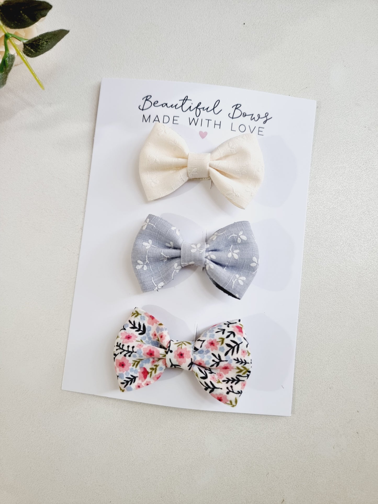 Baby Bow Clips