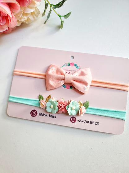 Baby Elastic Headband Set