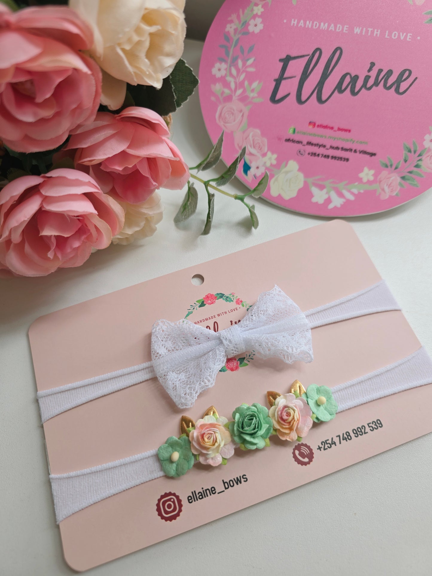 Baby Elastic Headband Set