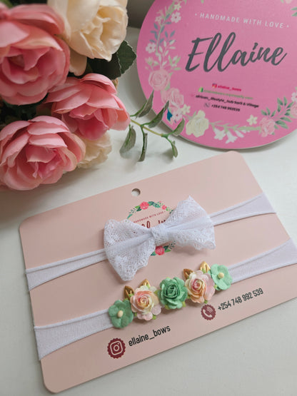 Baby Elastic Headband Set